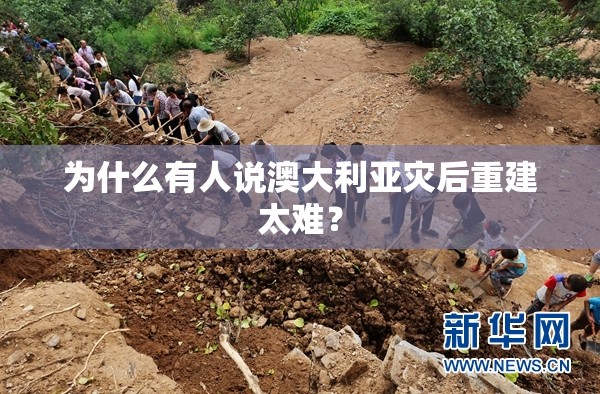 为什么有人说澳大利亚灾后重建太难？