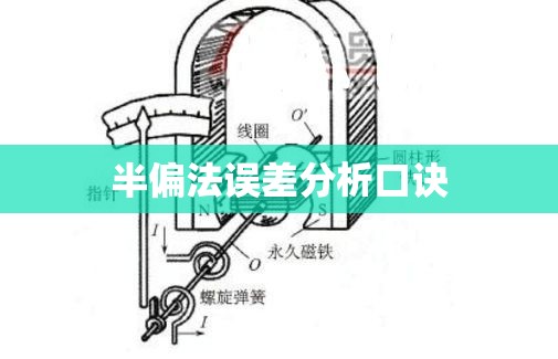 半偏法误差分析口诀